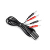 Lead wire - 4 pin to 2 X Red/Black pins (for Four Pads)